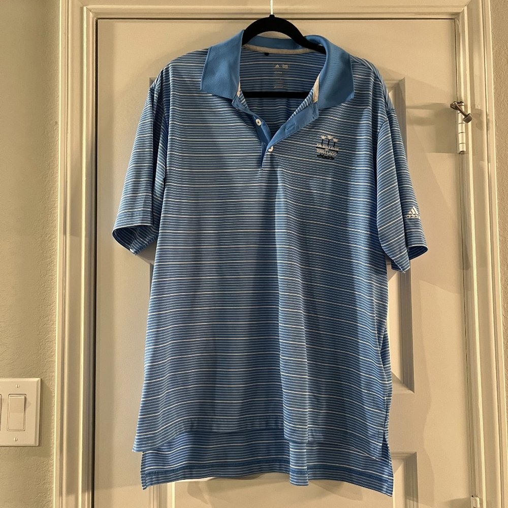 Adidas Golf ClimaLite men's polo from The Golf Club at Terra Lago